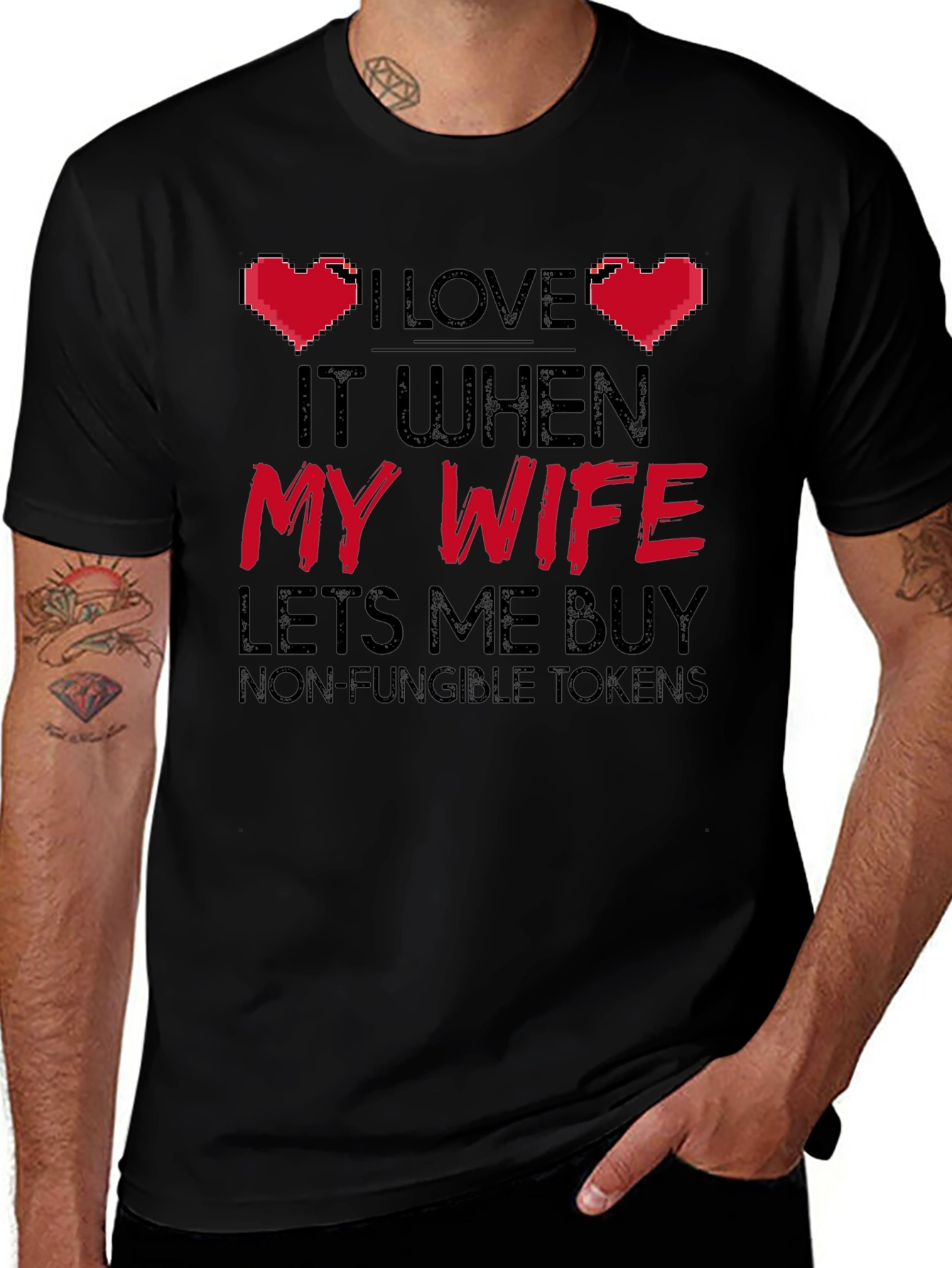 I Love My Wife NFT T-Shirt