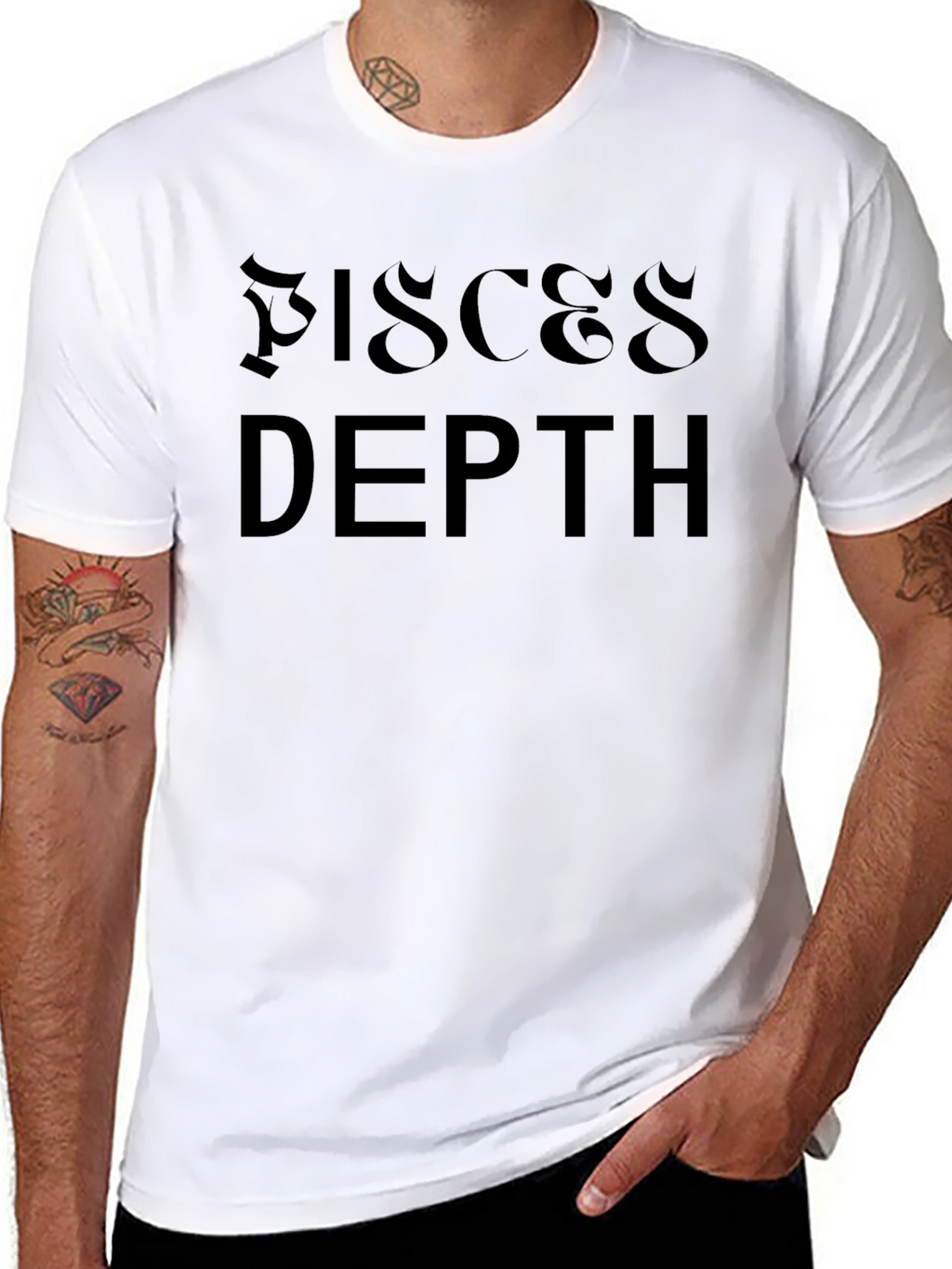 Pisces Depth T-Shirt - Black