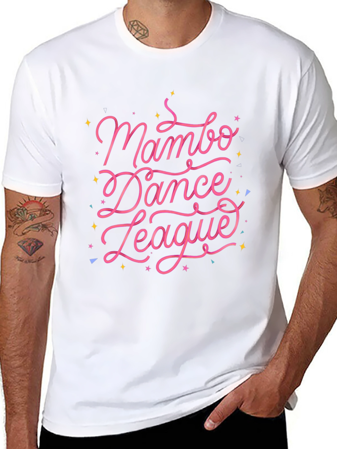 Mambo Dance League Graphic Tee - Black