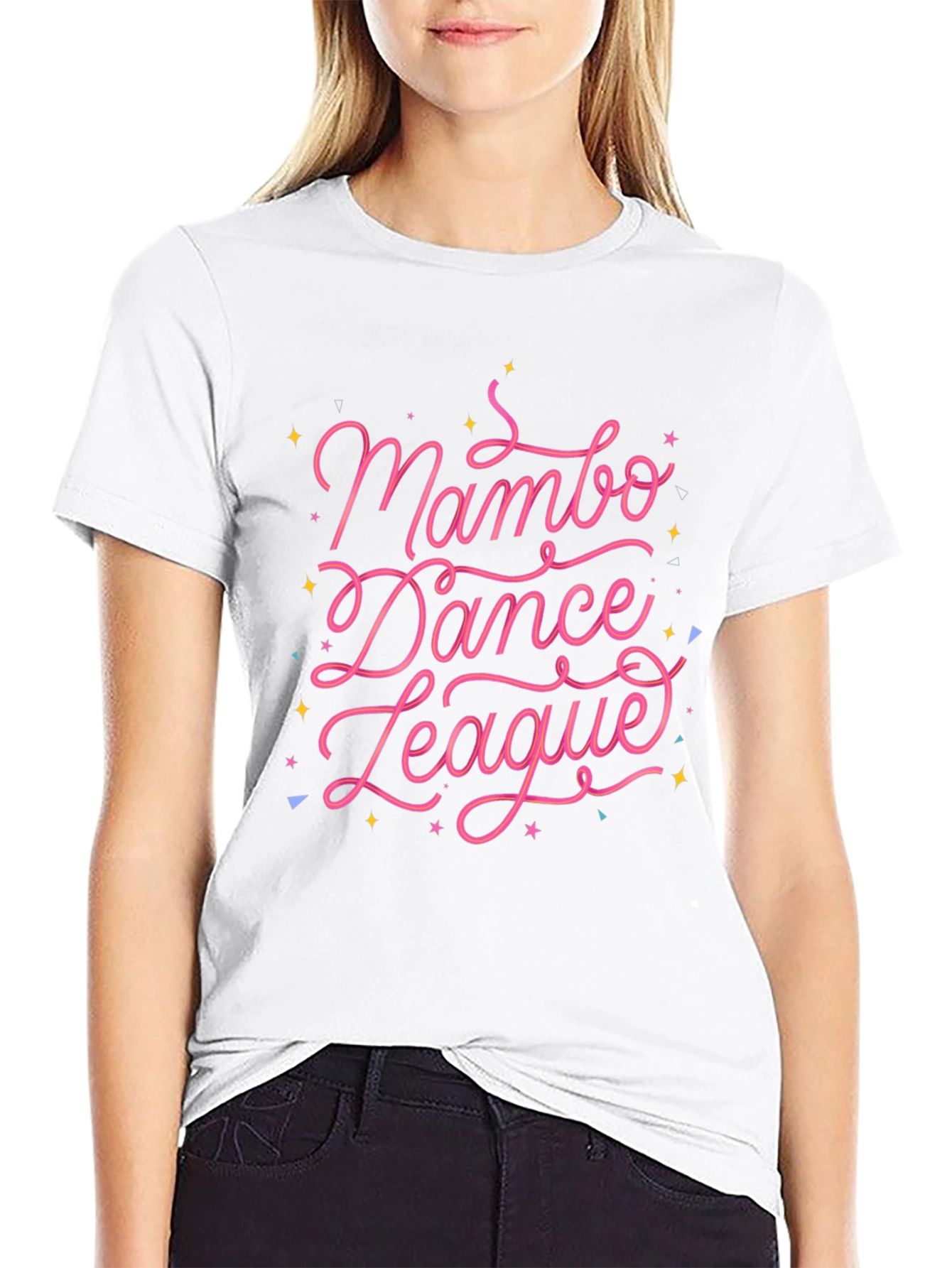 Mambo Dance League Graphic Tee - Black