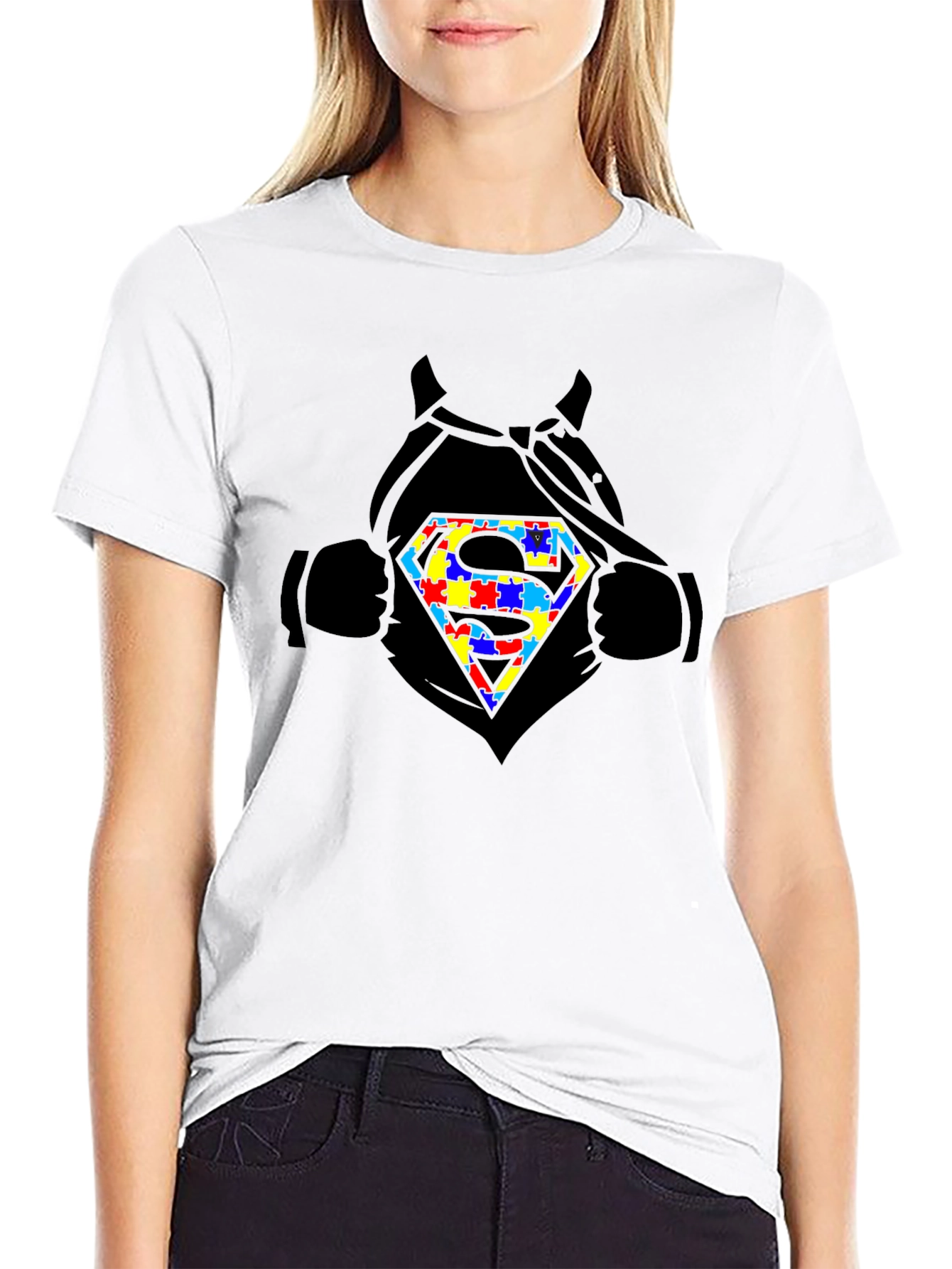 Autism Awareness Superman T-Shirt