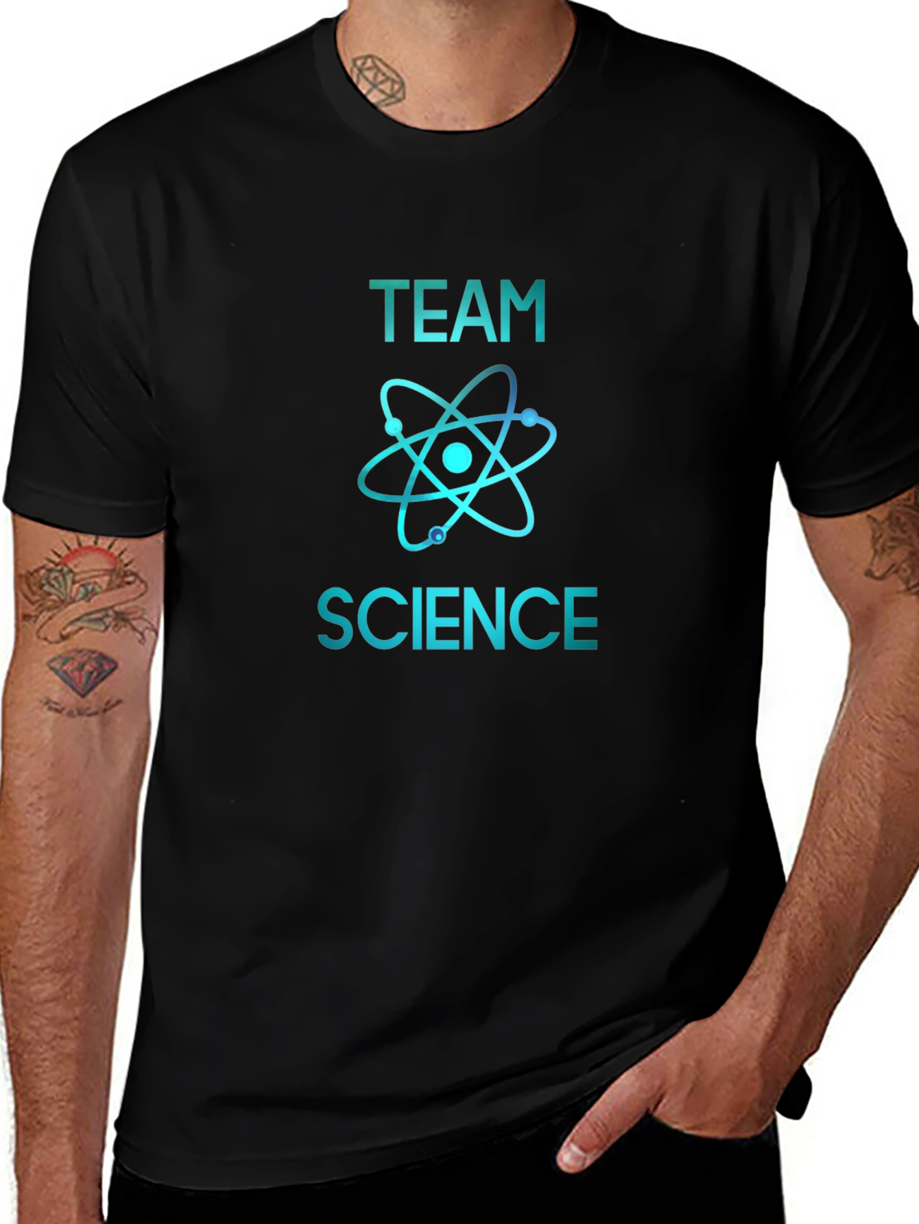 Team Science T-Shirt - Cool Atom Design