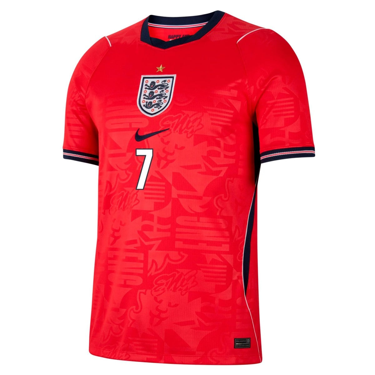 Saka #7 England Away Jersey World Cup 2026 Back