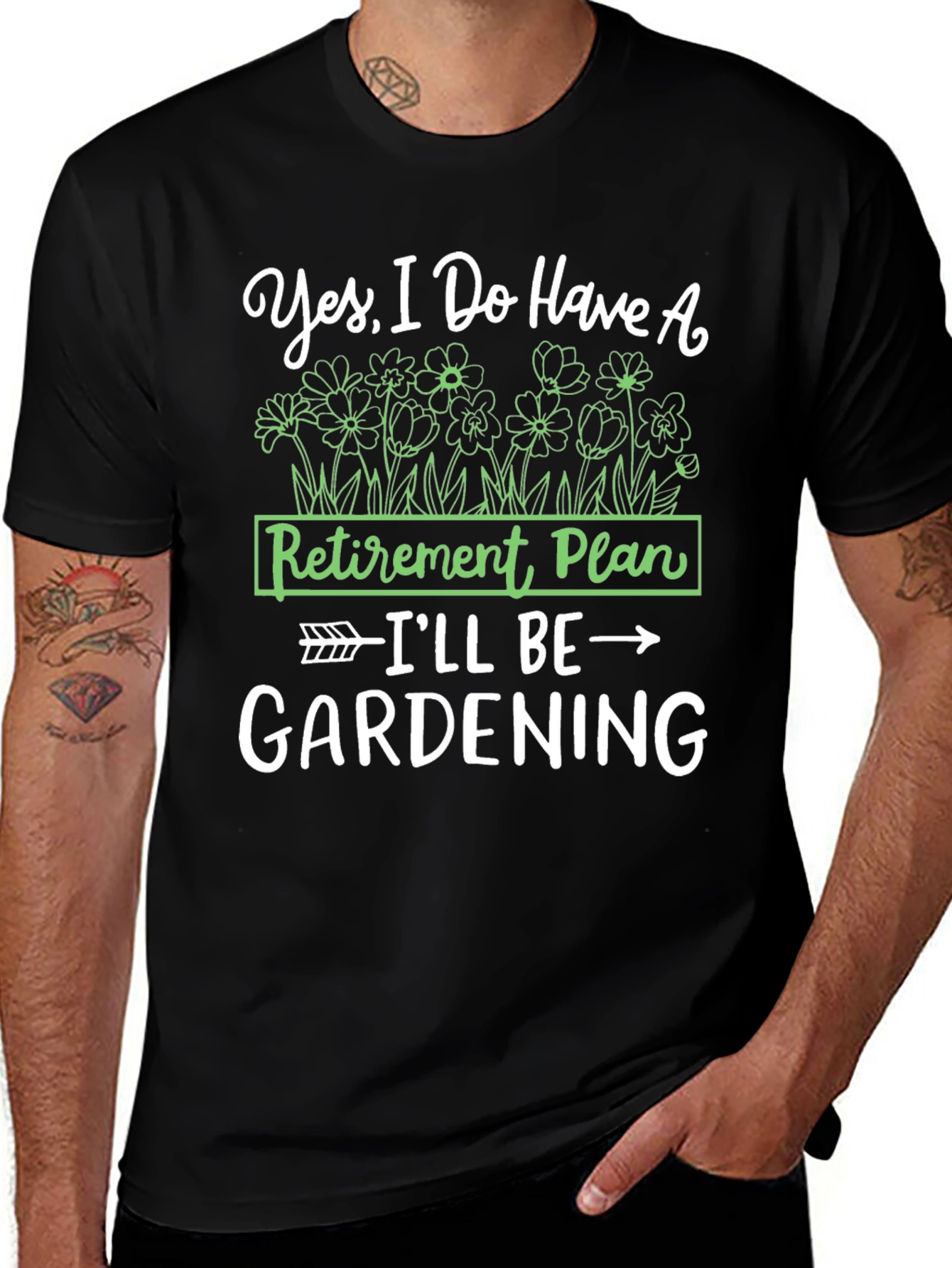 Gardening Retirement Plan T-Shirt