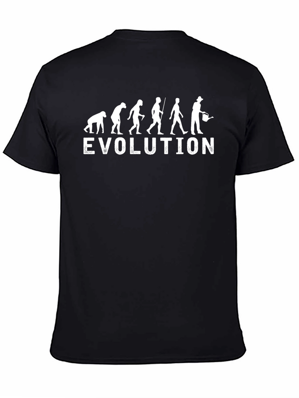Evolution Gardener T-Shirt - Black Cotton Tee