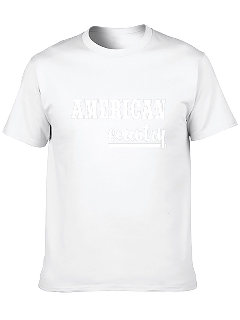 American Country Graphic Tee - Classic Black