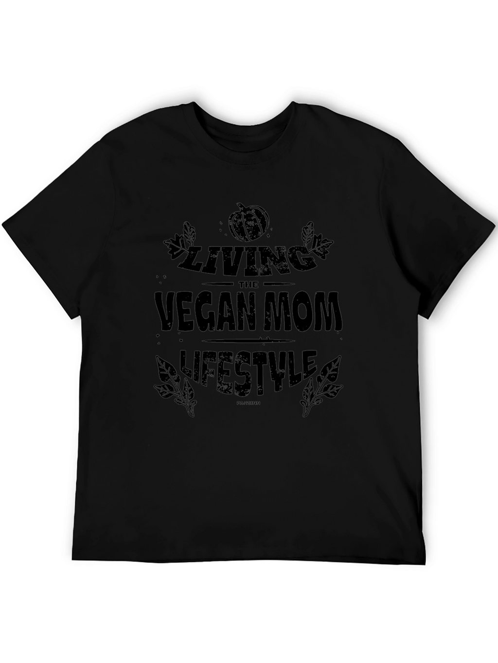 Vegan Mom Lifestyle T-Shirt - Black Tee