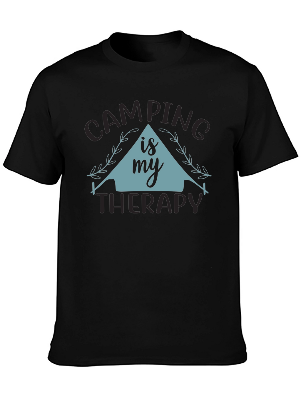 Camping is My Therapy Graphic Tee