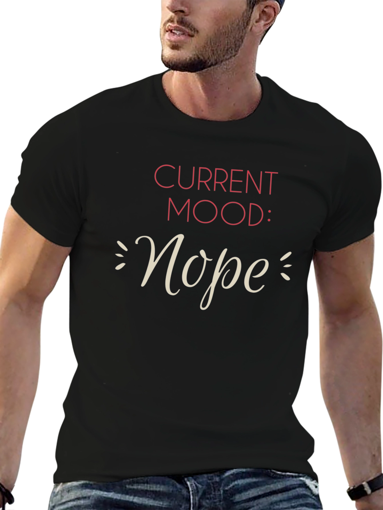 Current Mood Nope Graphic T-Shirt
