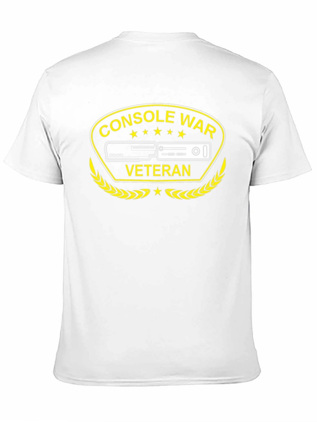 Console War Veteran Black T-Shirt