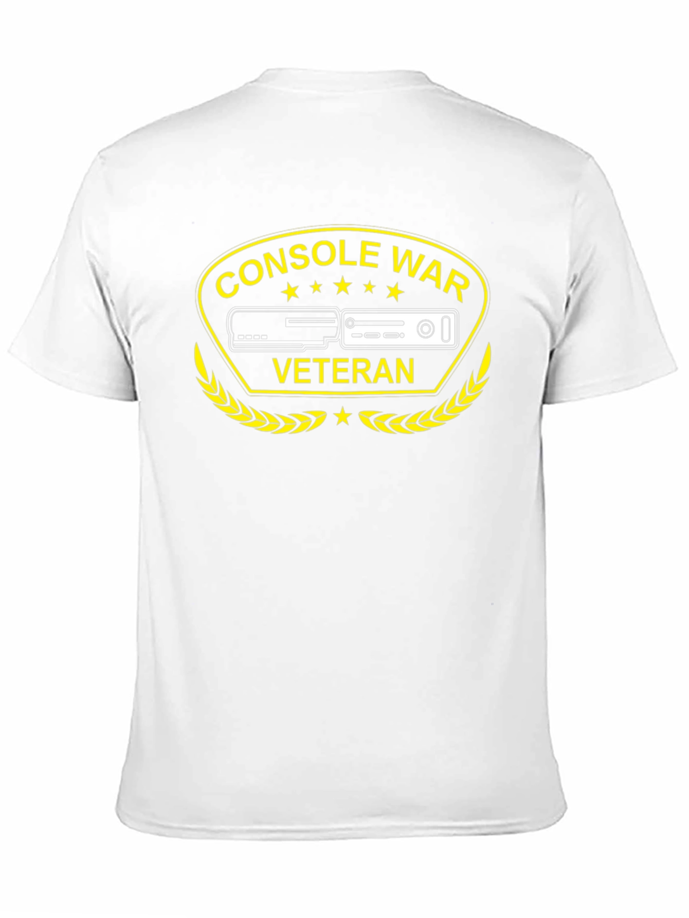 Console War Veteran Black T-Shirt