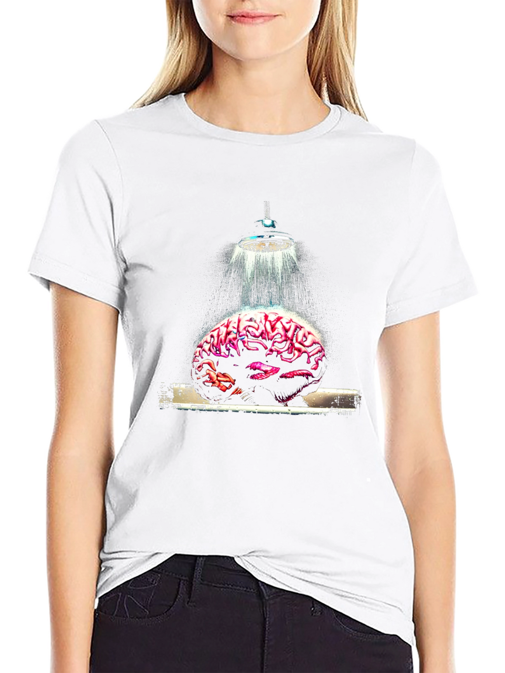 Brain Shower Graphic Tee