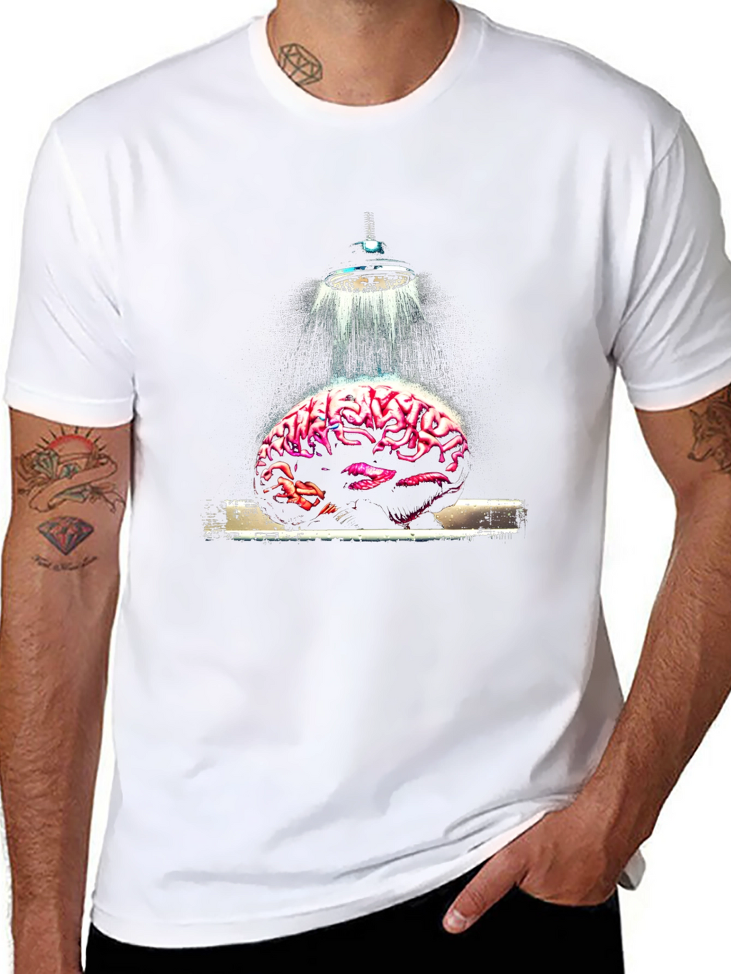 Brain Shower Graphic Tee