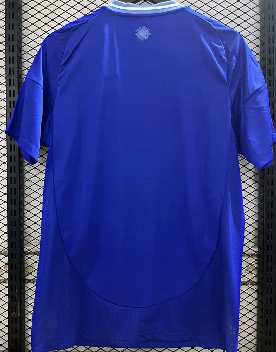 2024/25 Argentina Away Blue Fans Soccer Jersey Back