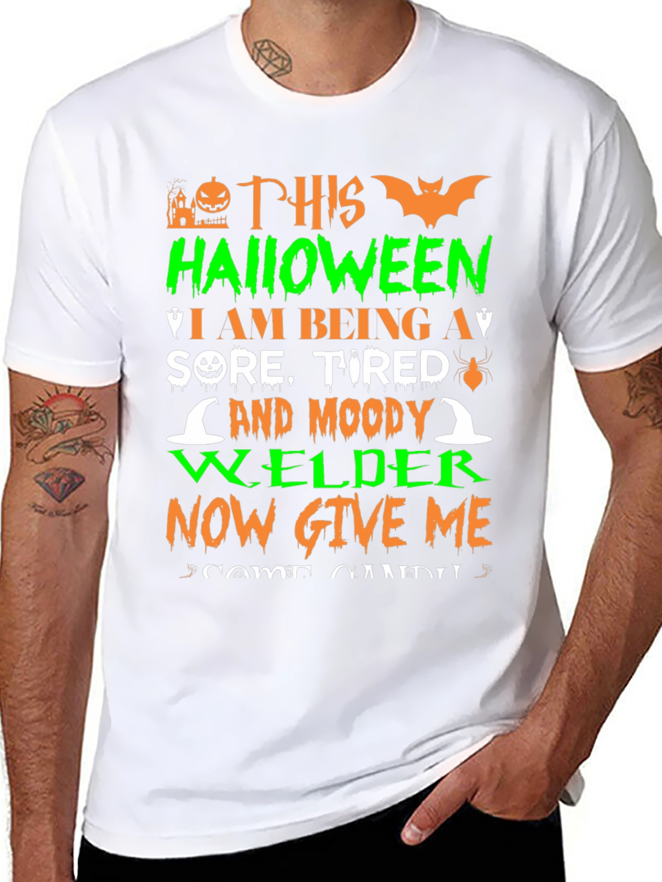 Halloween Welder T-Shirt
