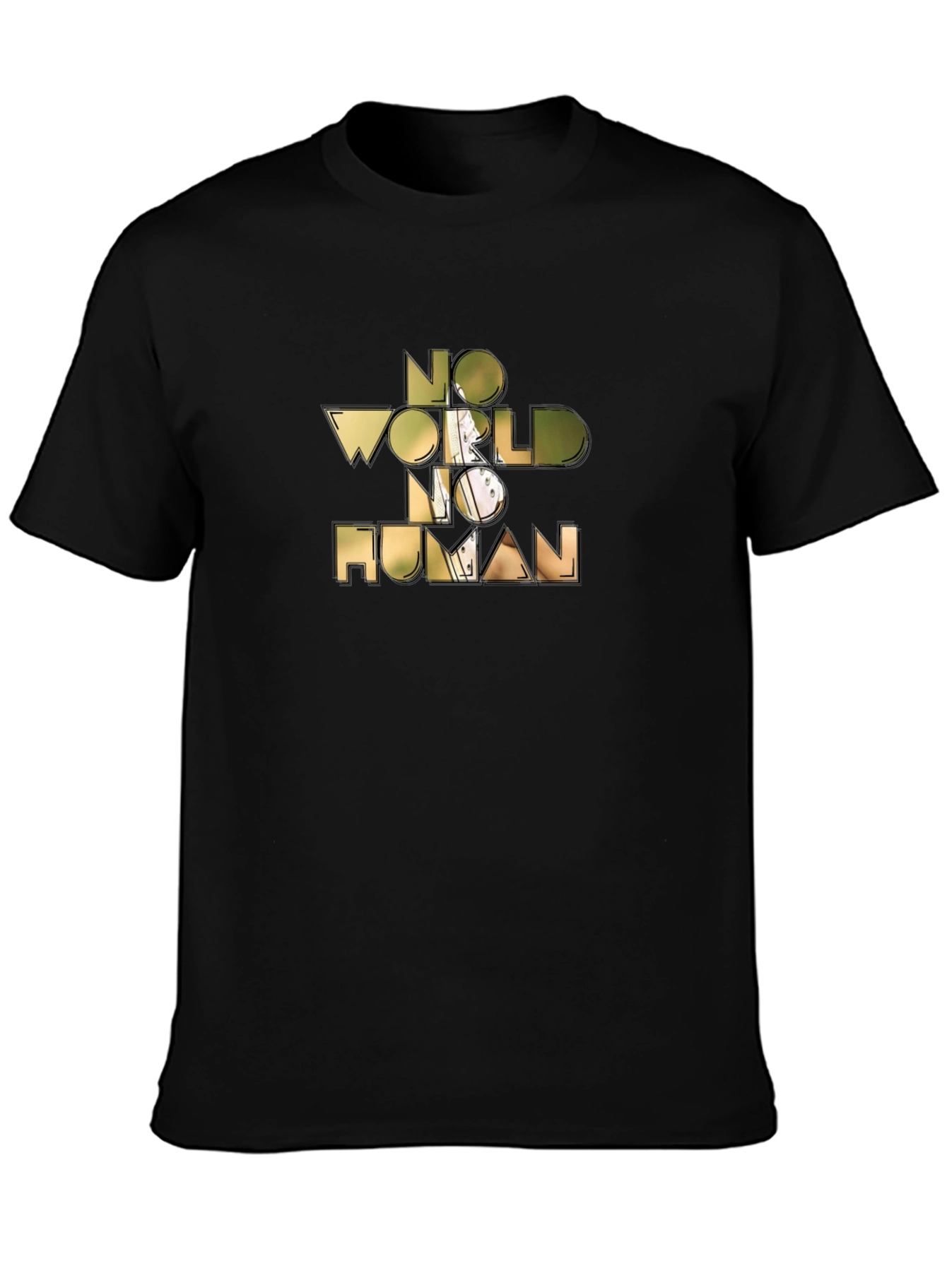No World No Human Graphic Tee