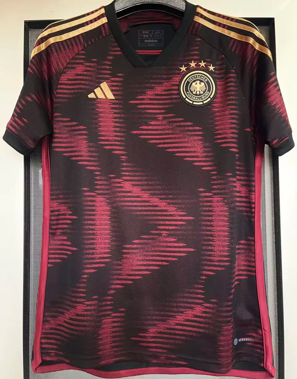 Müller #13 Germany 1:1 Quality Away Fans Jersey 2022/23 ★★ Detail 1