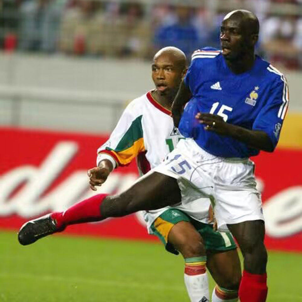 ZIDANE #10 France Home Blue Retro Soccer Jersey 2002 ★★ Item NO.: 2149717 Detail 3