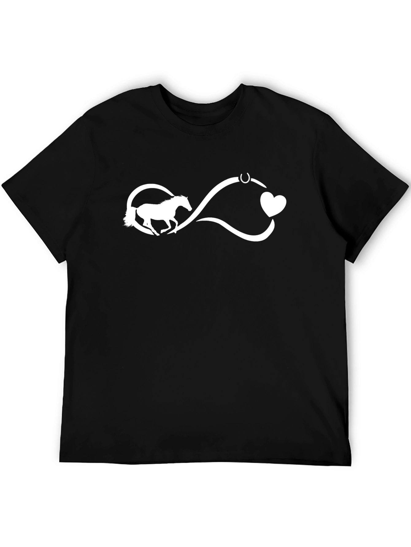 Horse Lover Infinity Heart Tee