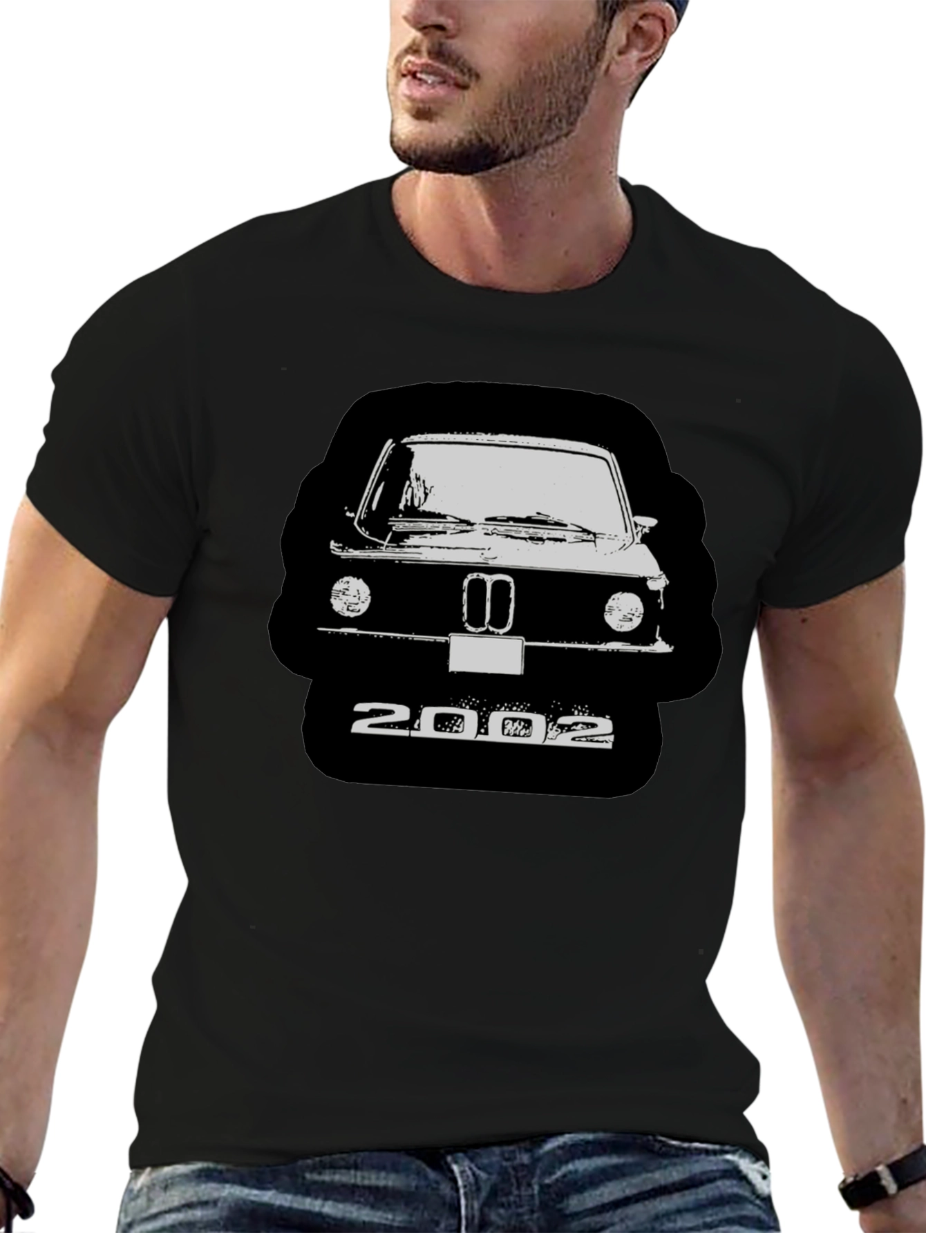 BMW 2002 Graphic Tee - Classic Car Enthusiast T-Shirt