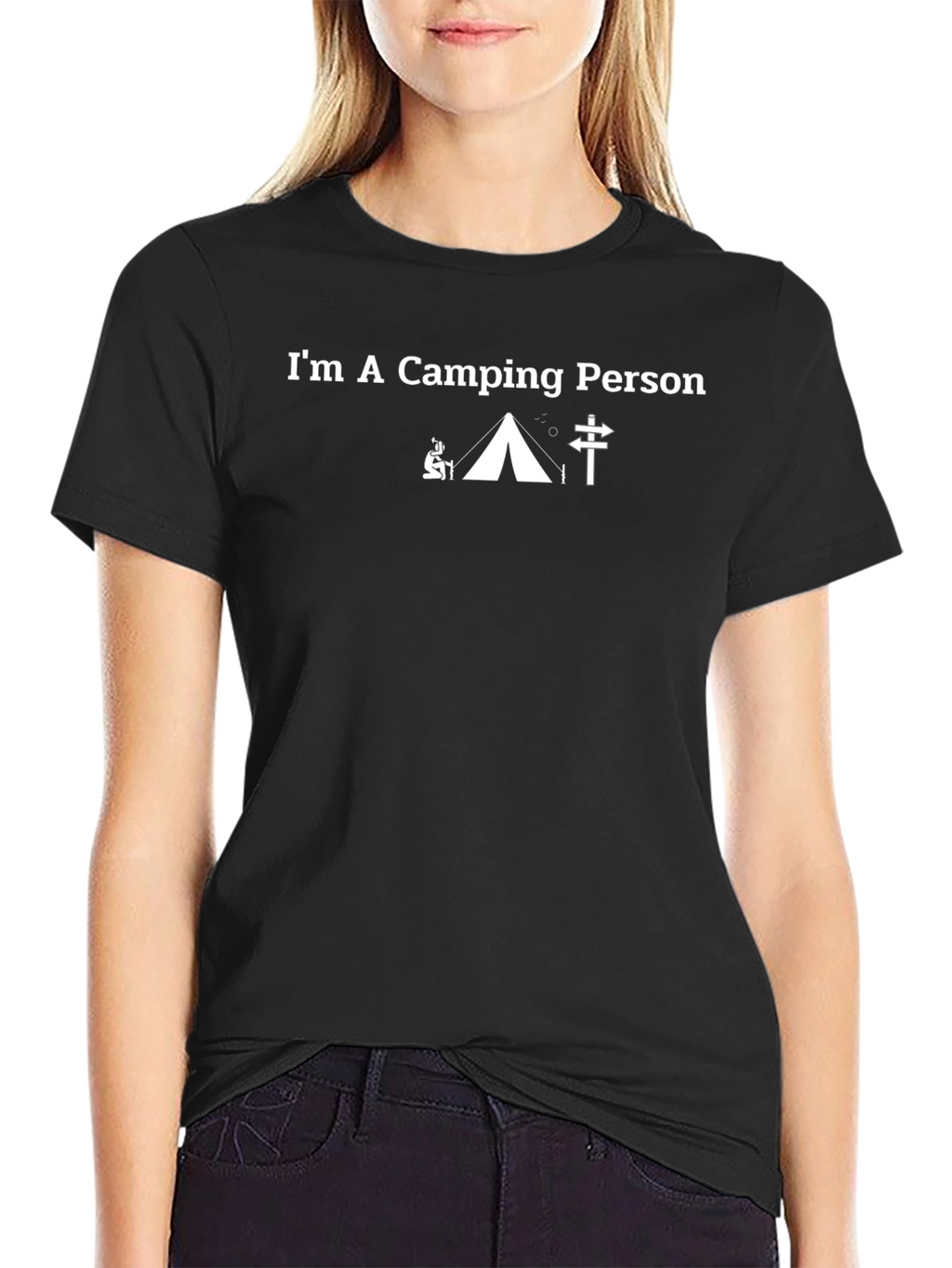 Camping Person T-Shirt - Outdoor Adventure Tee