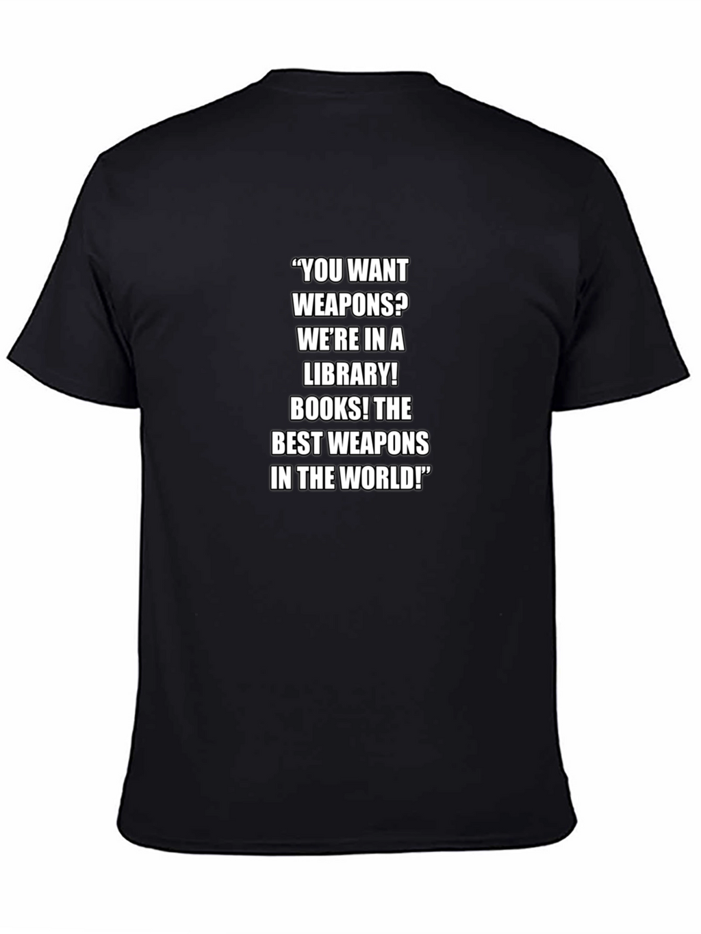 Library Books Best Weapons T-Shirt