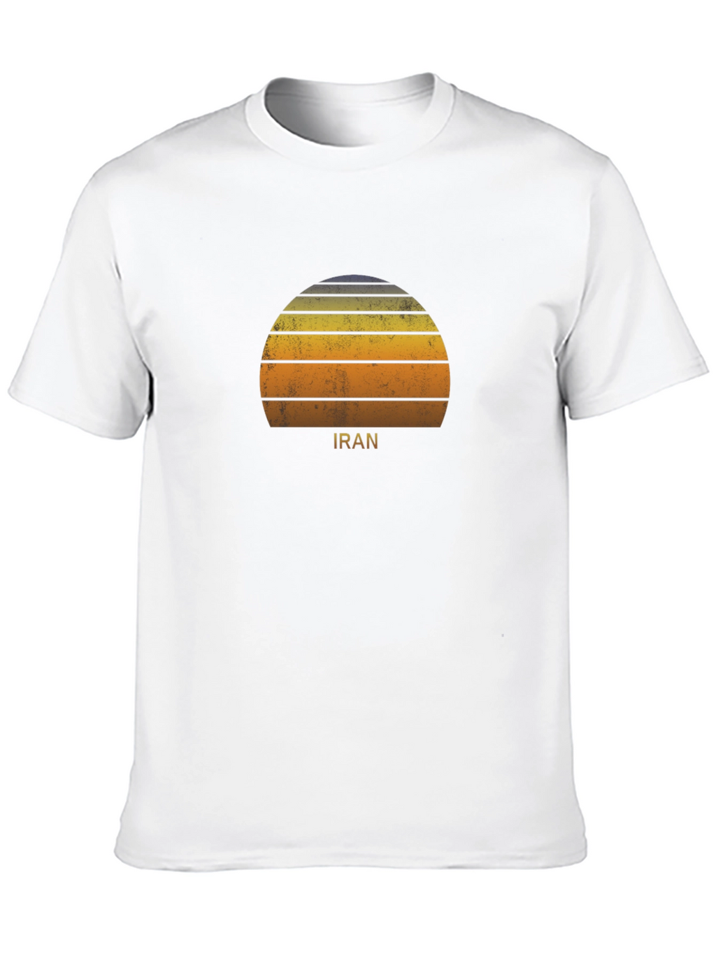 Iran Sunset T-Shirt - Retro Graphic Tee