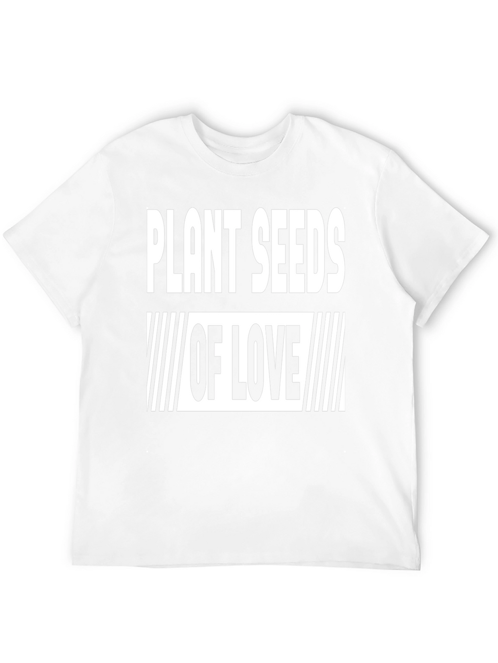 Plant Seeds of Love Black T-Shirt