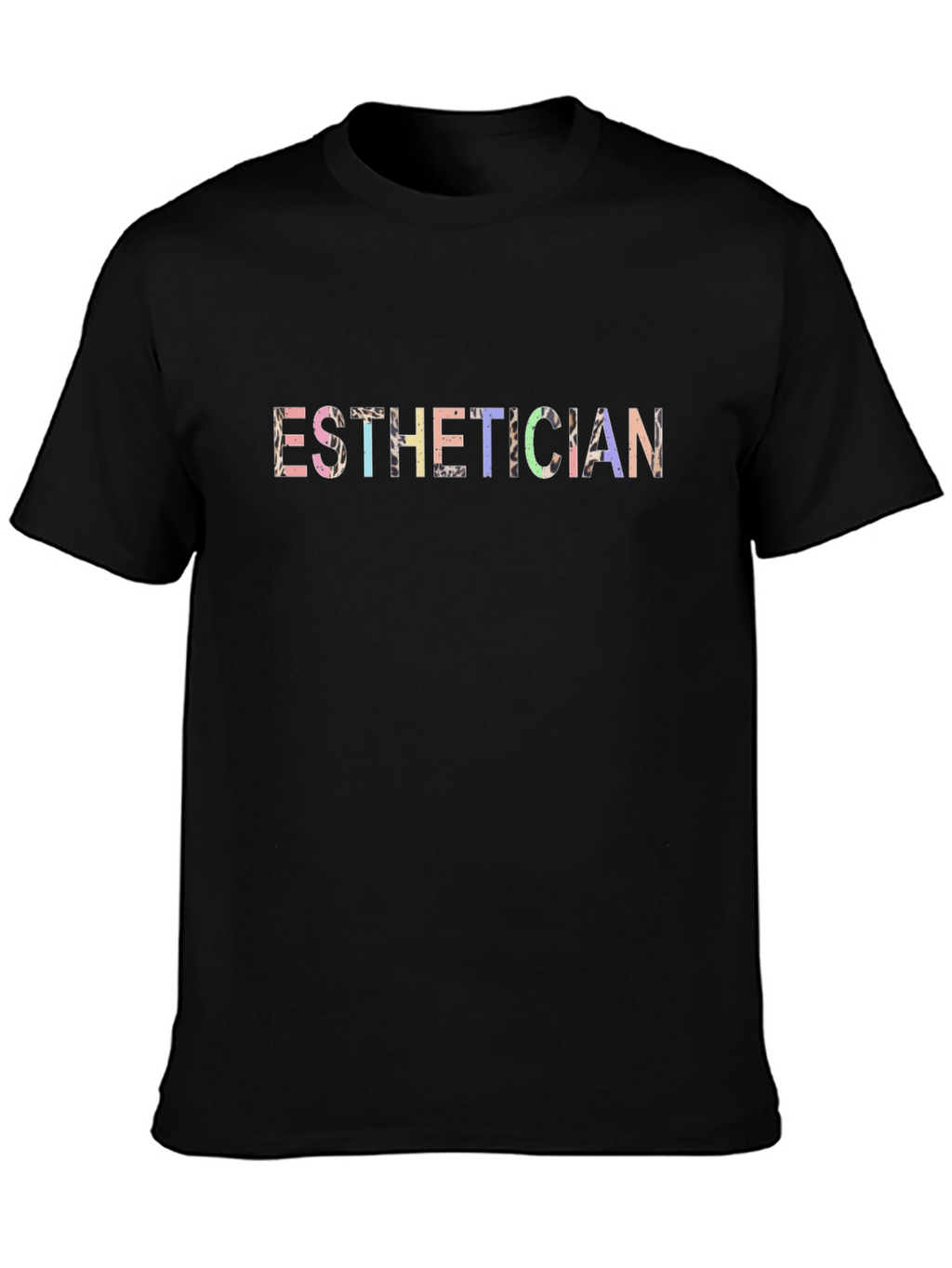 Esthetician Graphic Tee - Unisex Black T-Shirt