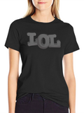 LOL Graphic Tee - Mens Black T-Shirt
