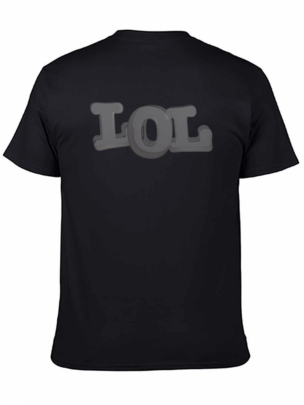 LOL Graphic Tee - Mens Black T-Shirt