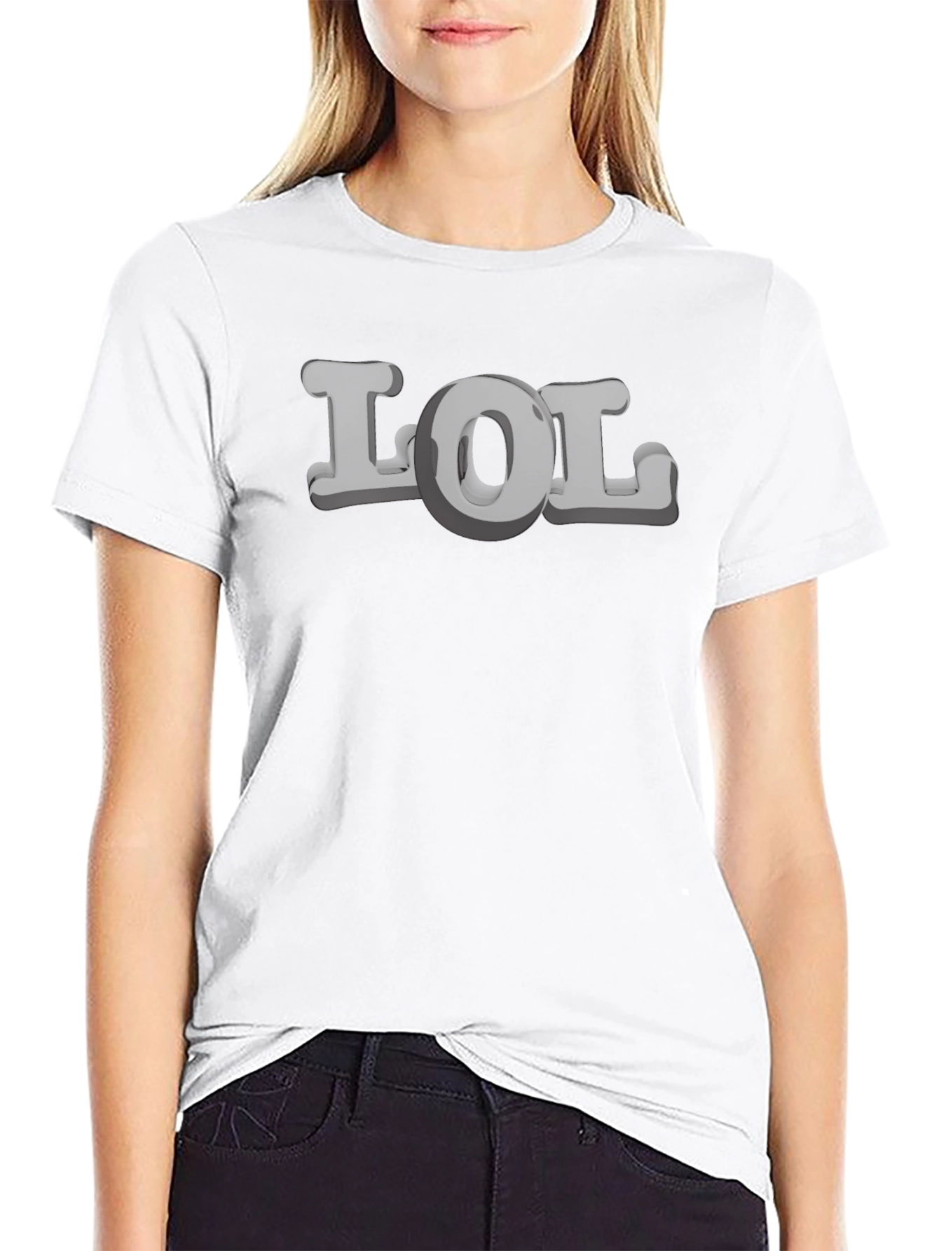 LOL Graphic Tee - Mens Black T-Shirt
