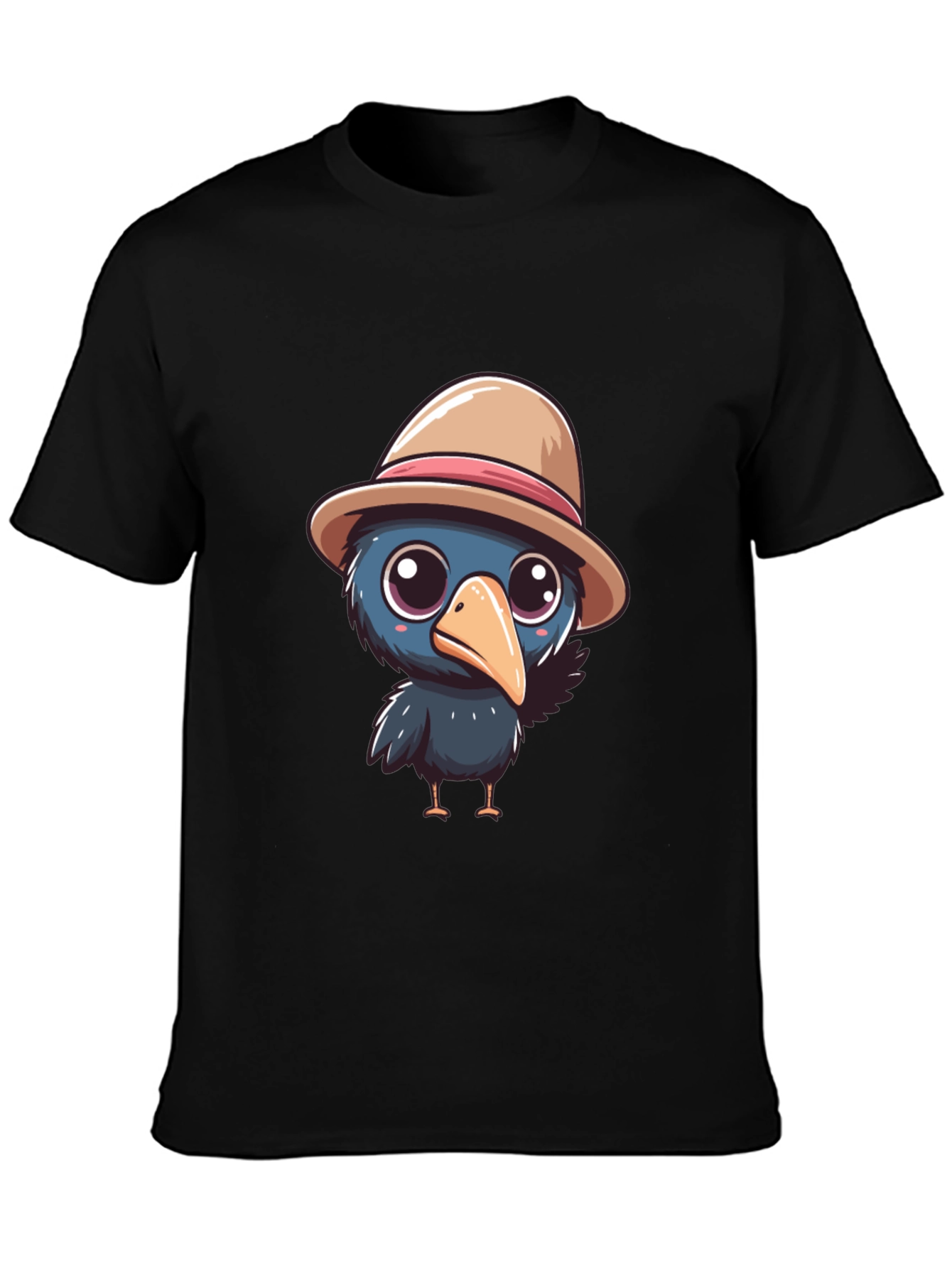 Cartoon Crow T-Shirt