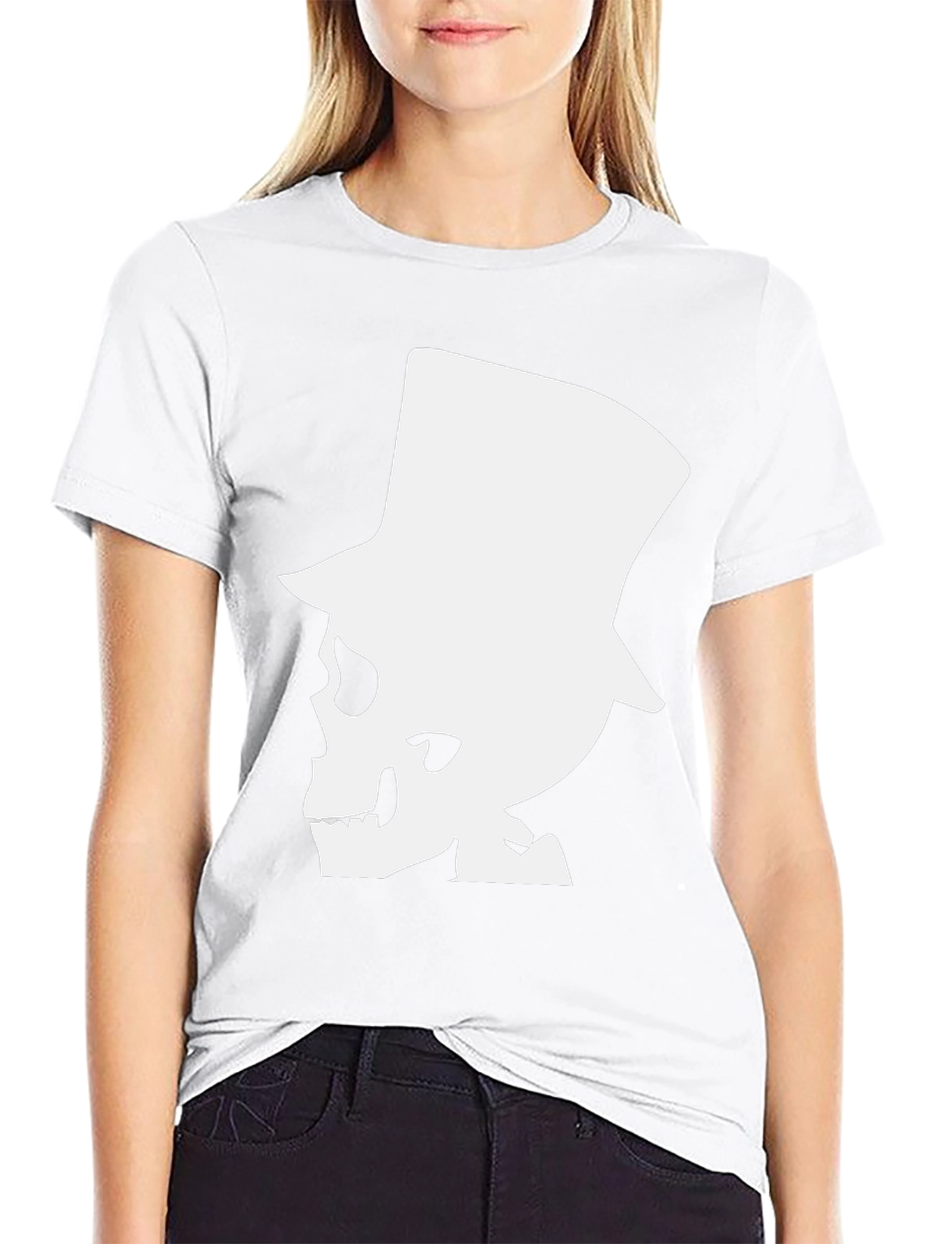 Skull Top Hat T-Shirt - Graphic Tee