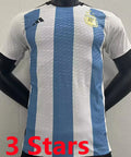 2022/23 Argentina Home Player Version Soccer Jersey (3 Stars 3星) Front