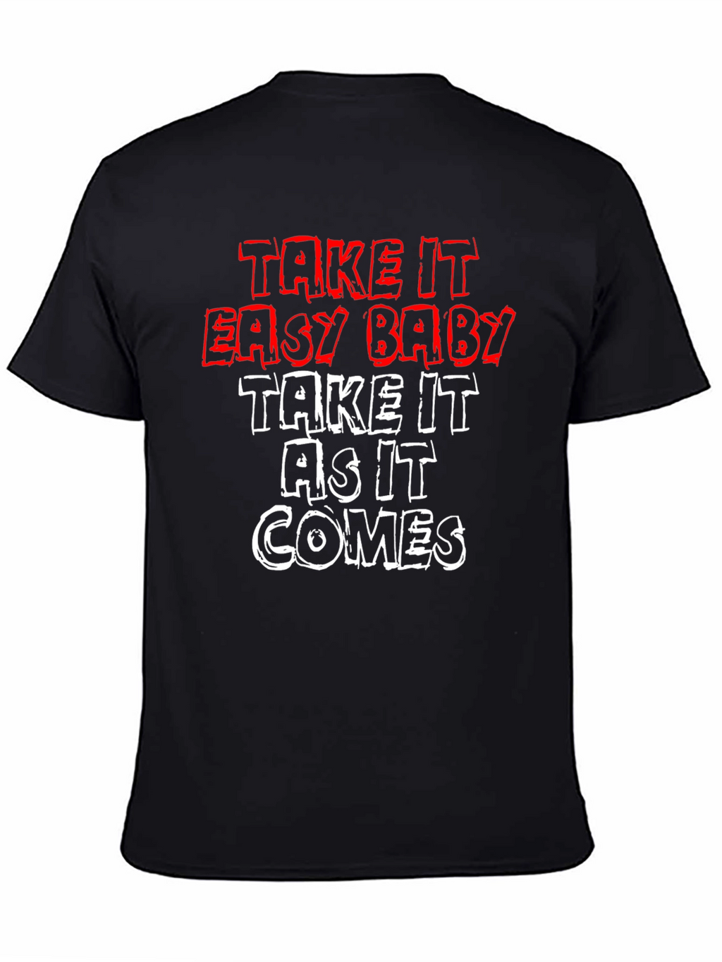 Take It Easy Graphic Tee - Relaxed Vibe