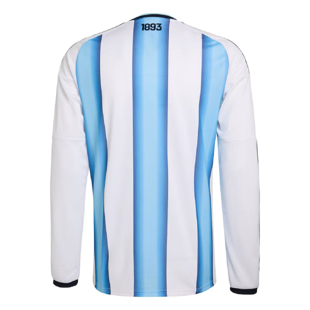 Messi #10 Argentina Home Long Sleeve Jersey World Cup 2026 Image 4