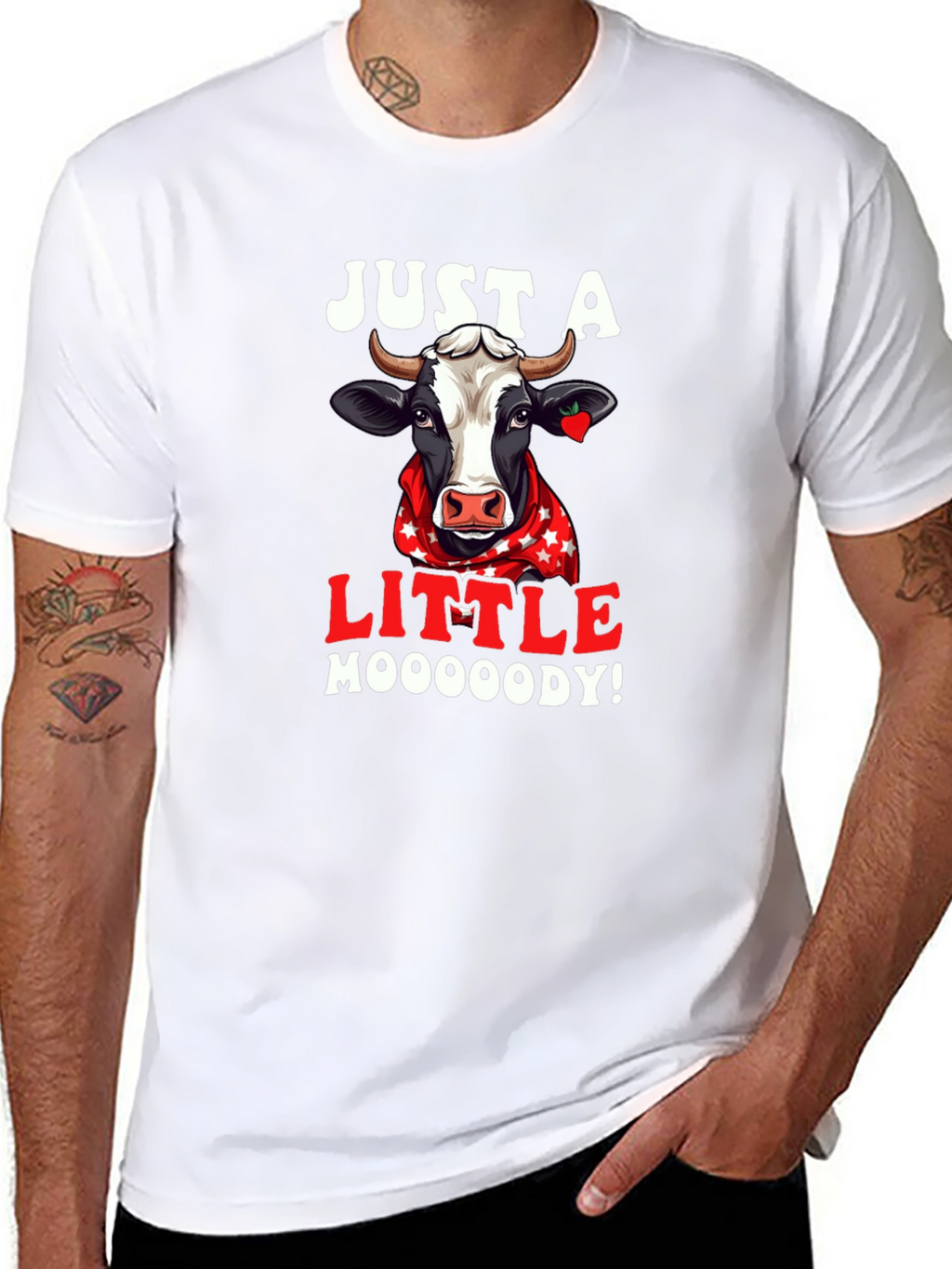Just A Little Moooody Cow T-Shirt