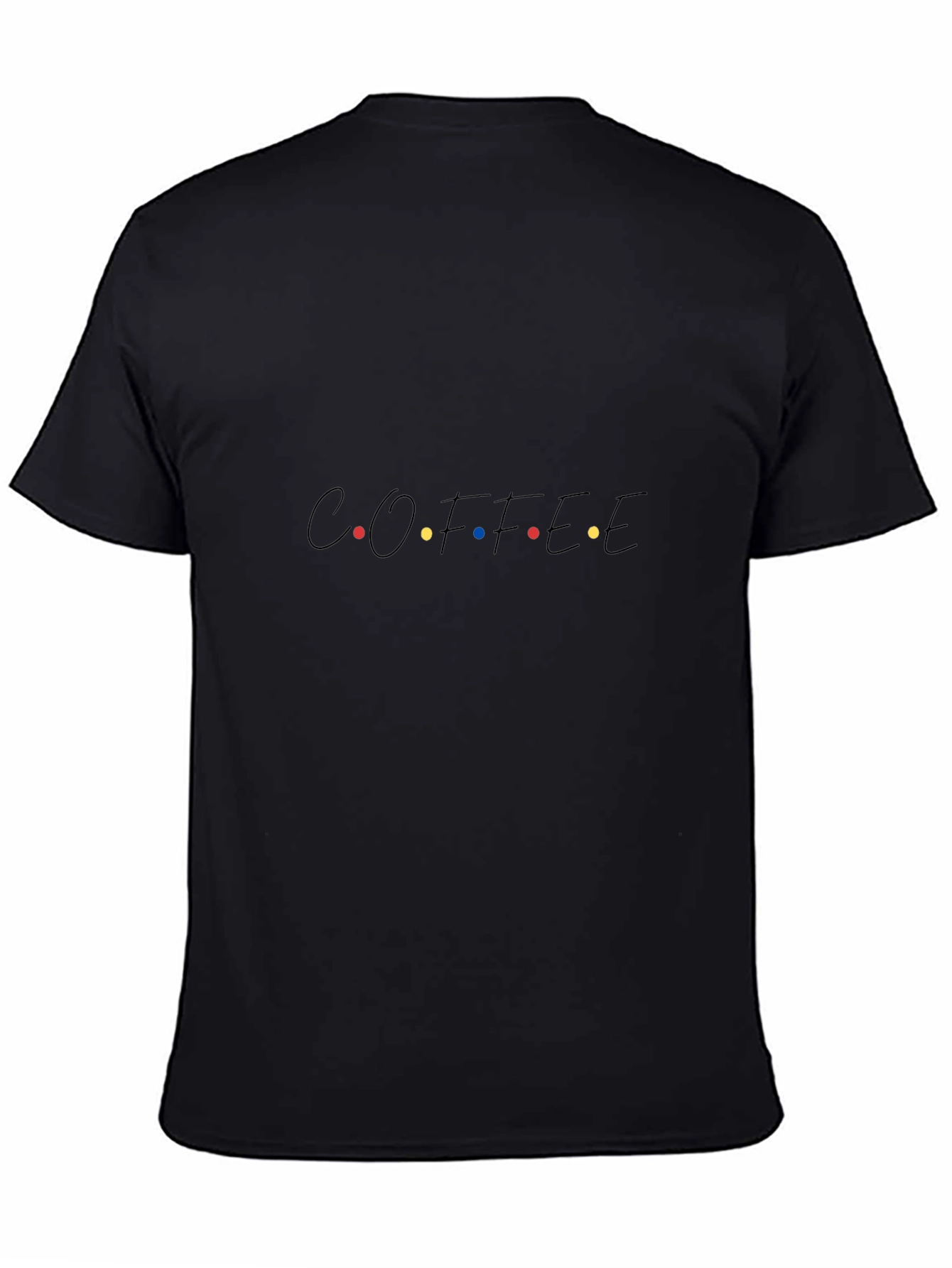 Coffee Friends Inspired Black T-Shirt
