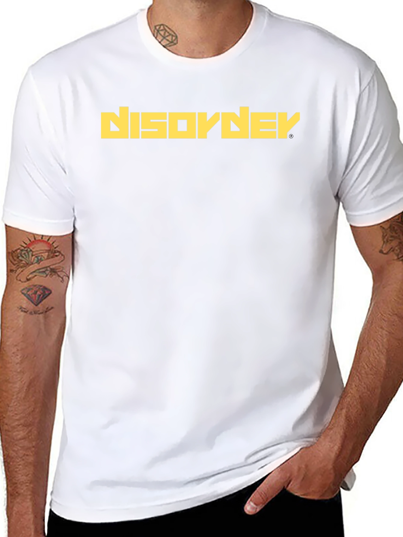 Black DISOYDEY Graphic Tee - Cool & Casual