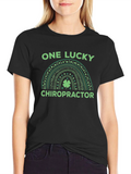 Lucky Chiropractor St. Patricks Day T-Shirt
