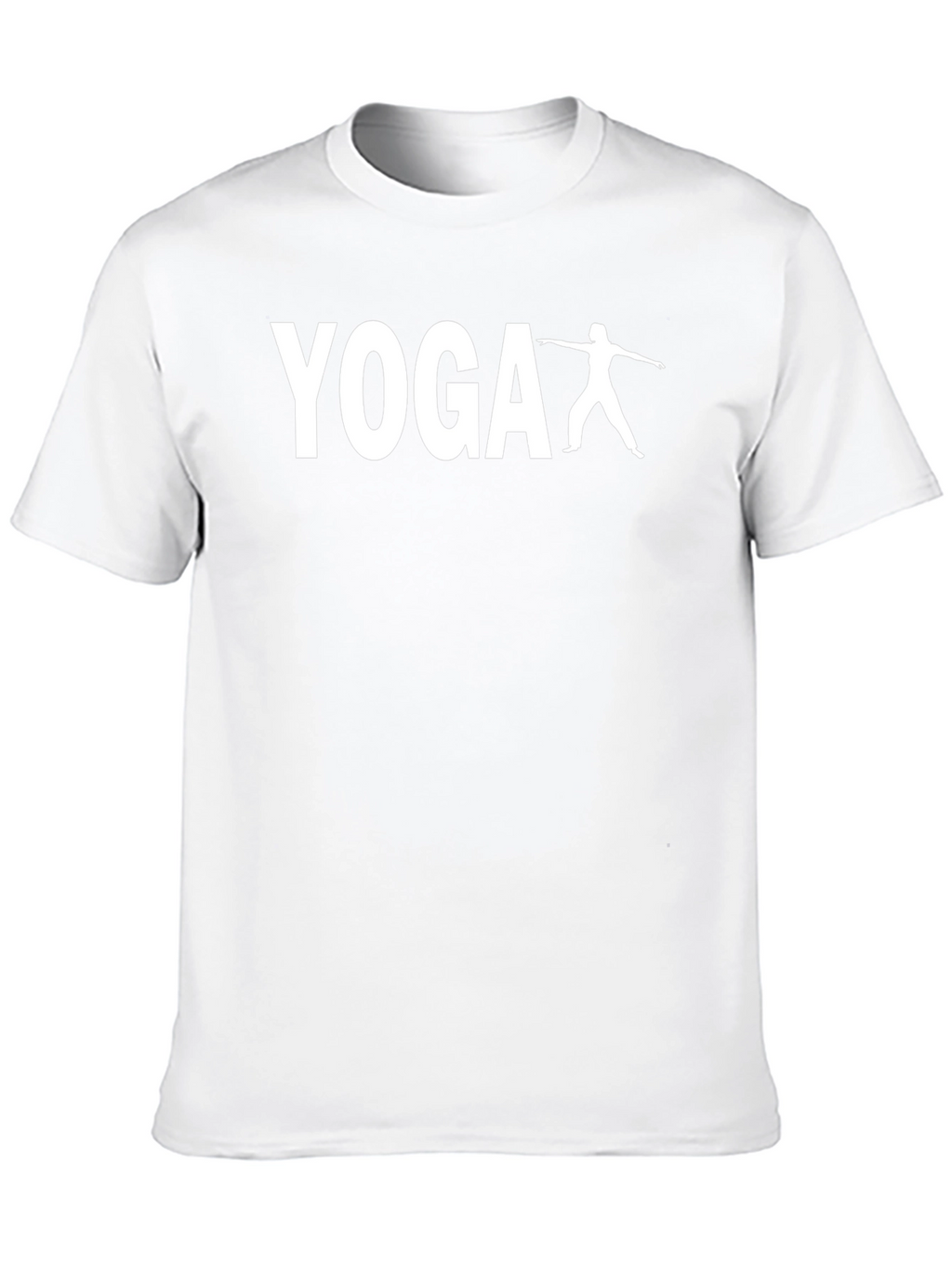 Yoga Pose Black T-Shirt