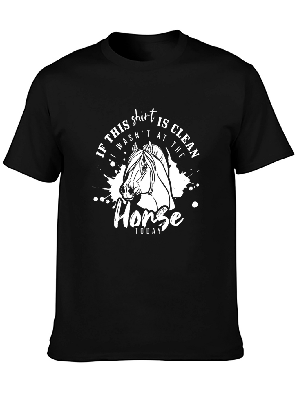 Funny Horse Lover Graphic T-Shirt