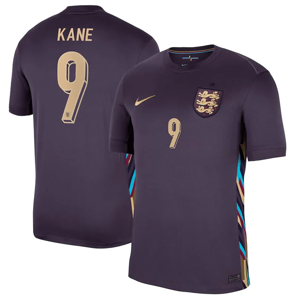 KANE #9 England 1:1 Quality Away Fans Soccer Jersey 2024/25 ★★ Front