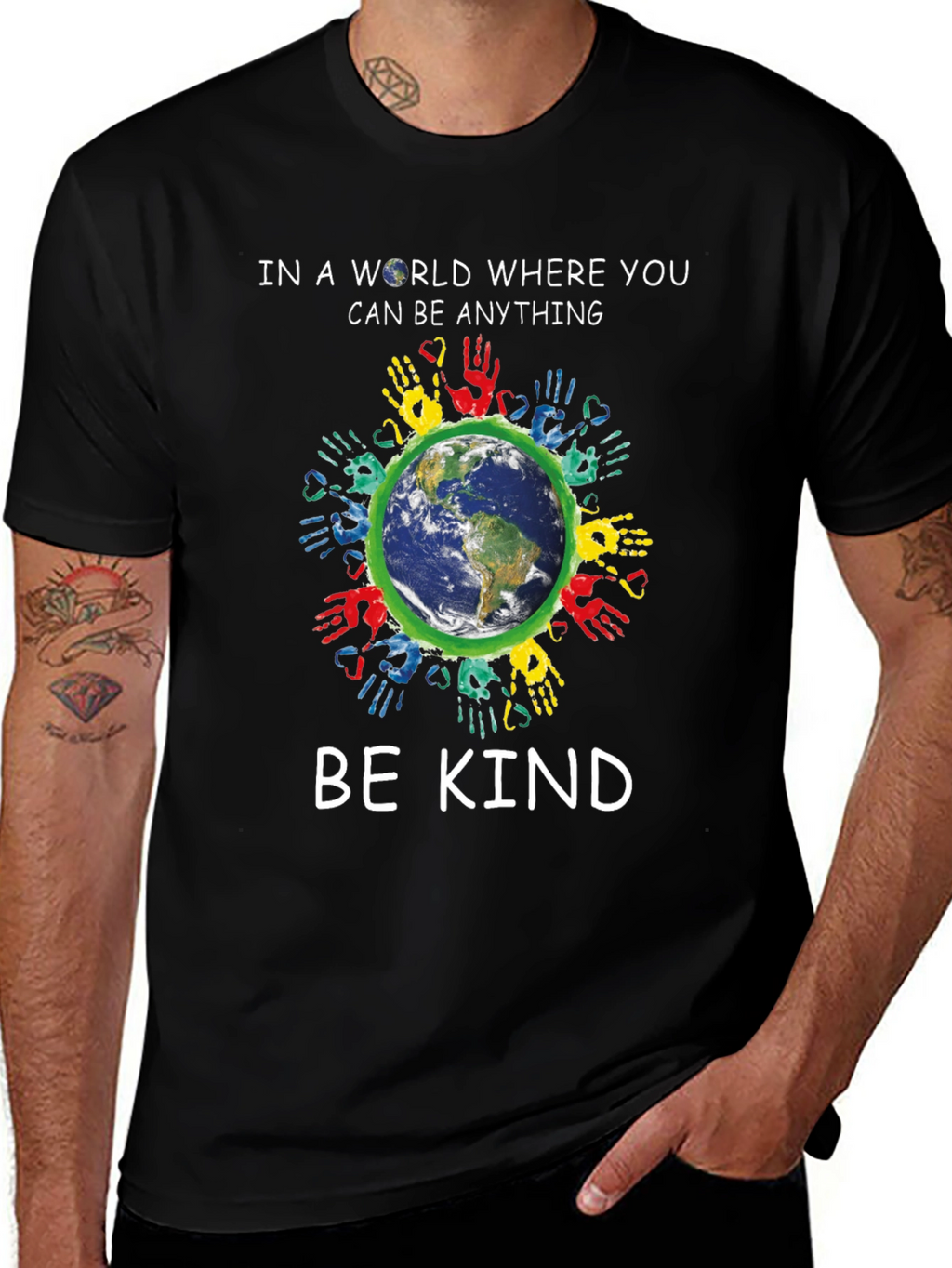 Be Kind Earth Graphic Tee