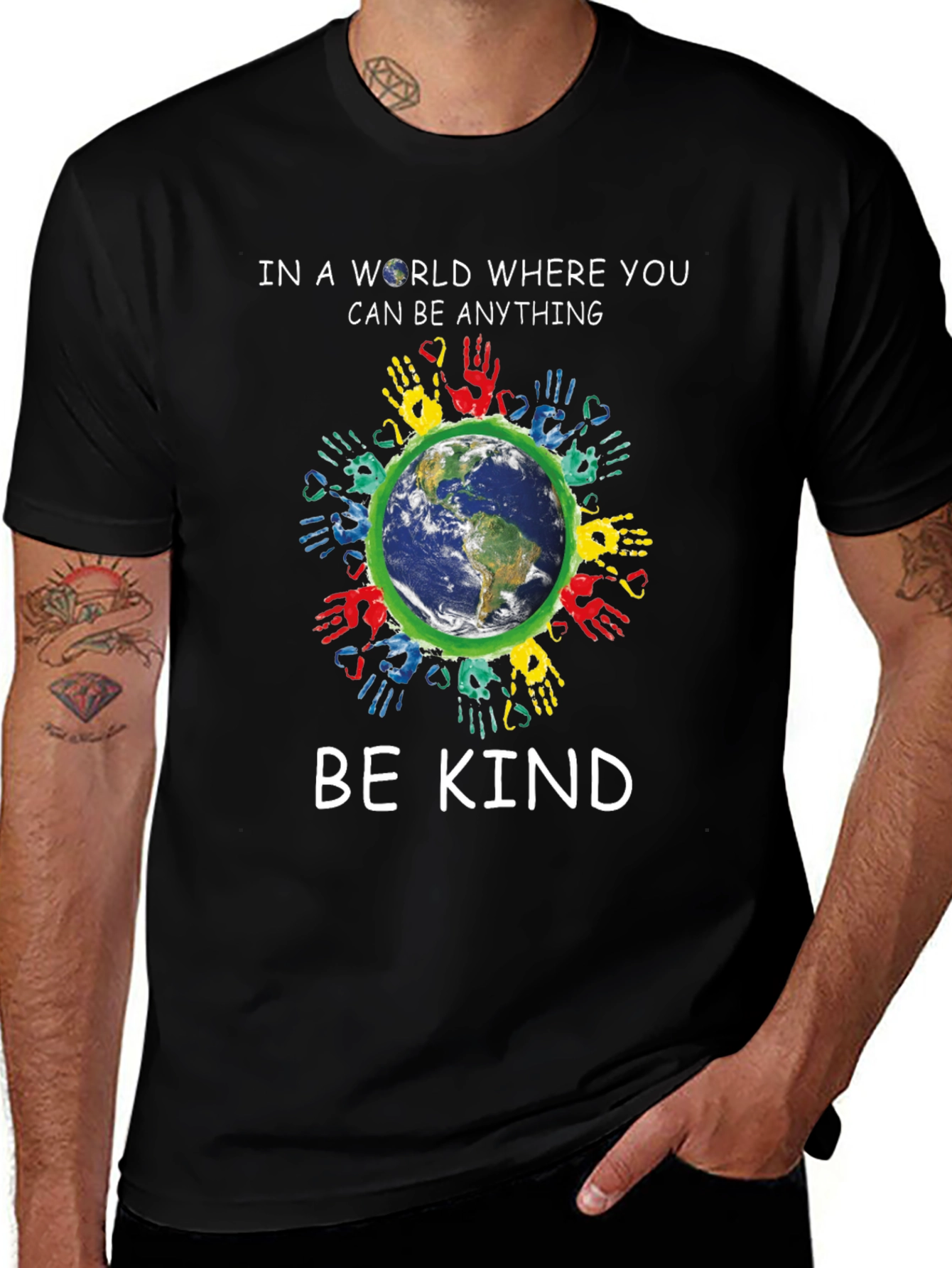 Be Kind Earth Graphic Tee