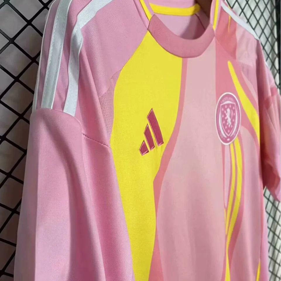 2025/26 Scotland Away Fans Soccer Jersey Detail 1