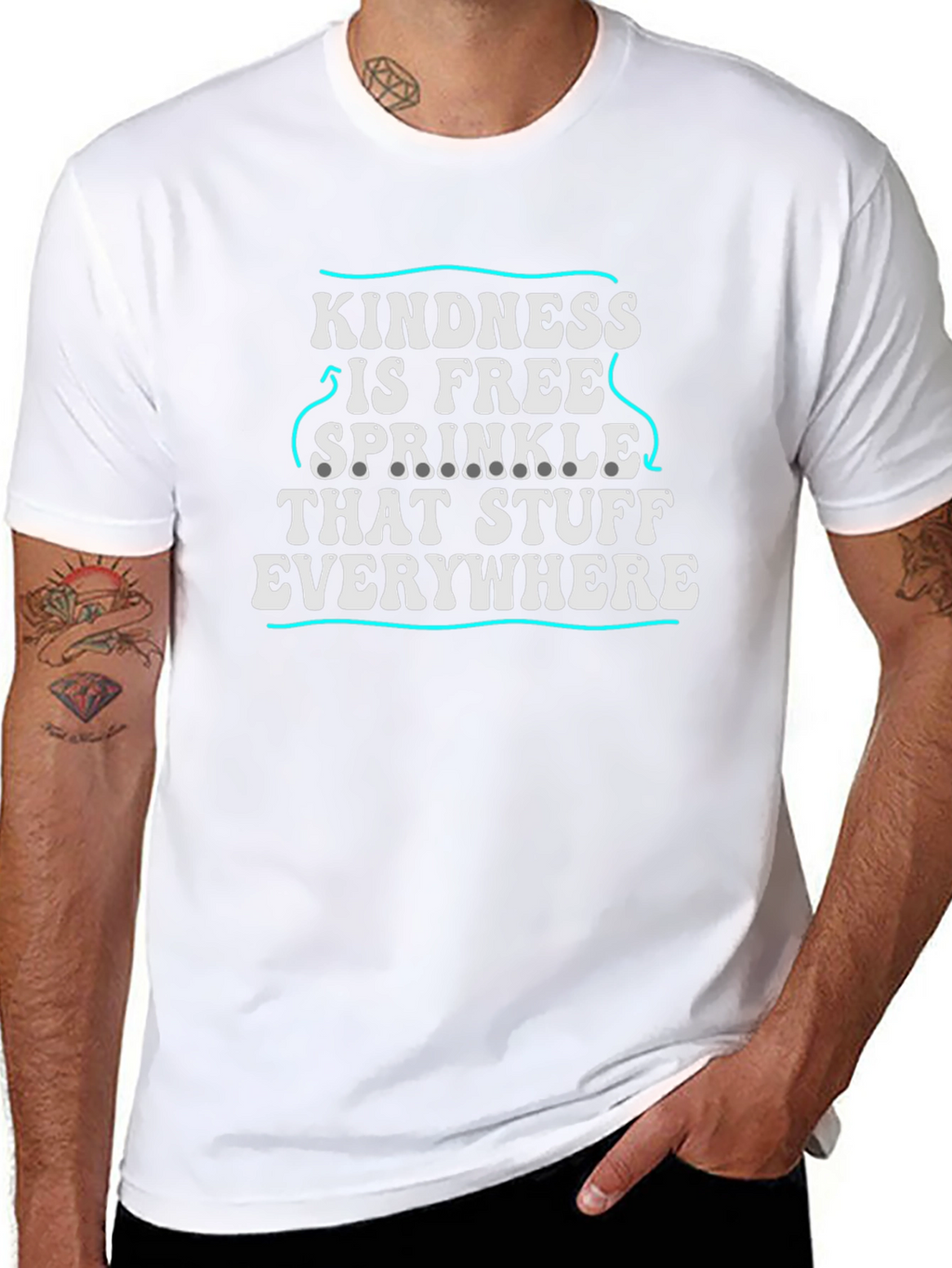 Kindness Is Free Graphic T-Shirt