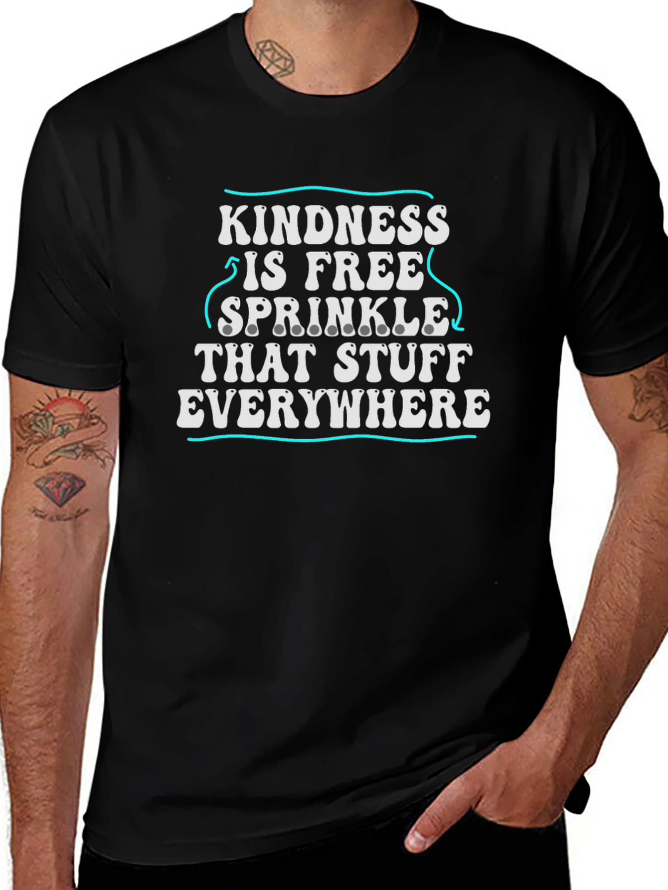 Kindness Is Free Graphic T-Shirt