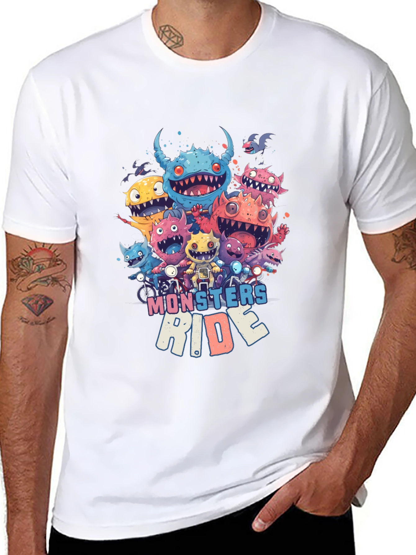 Monster Ride Graphic T-Shirt
